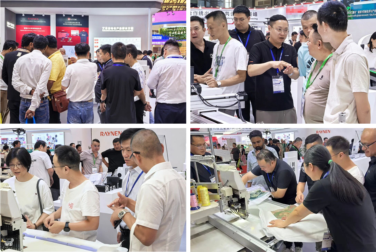 展會精彩回顧 | 睿能科技精彩亮相2025中國國際縫制設備展覽會(圖2)